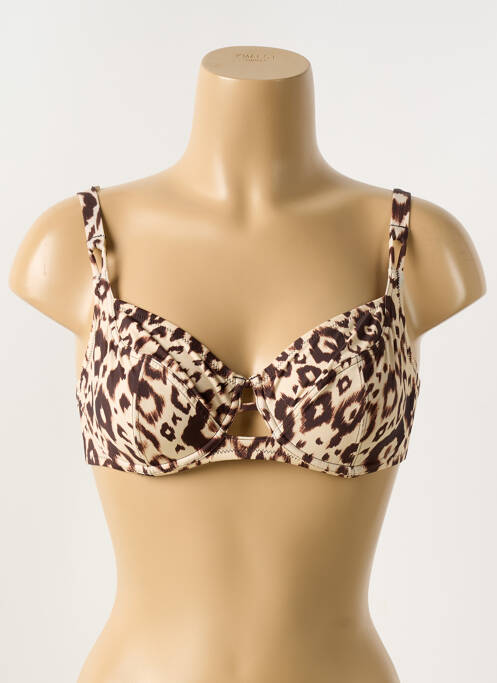 Sutien de costum de baie maro ANTIGEL femeie