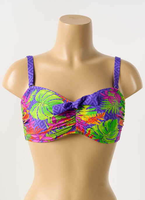 Sutien de costum de baie violet ANTIGEL femeie