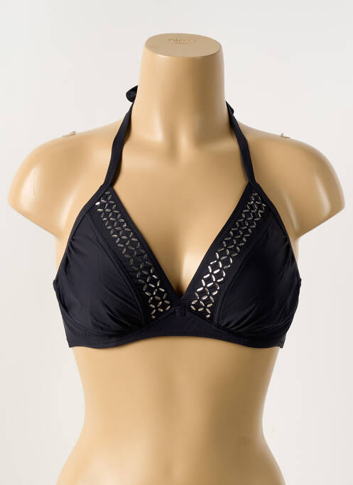 Sutien de costum de baie negru ANTIGEL femeie