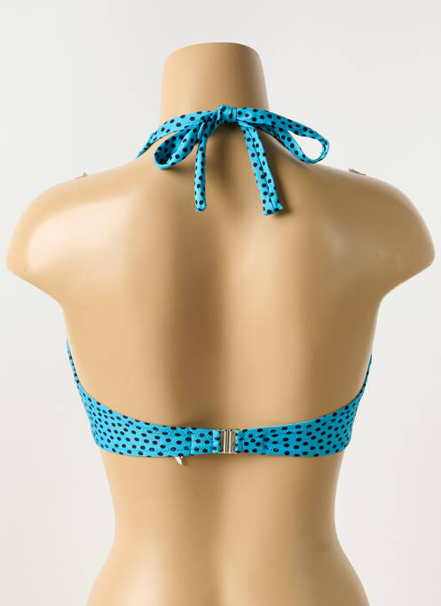 Sutien de costum de baie albastru ANTIGEL femeie