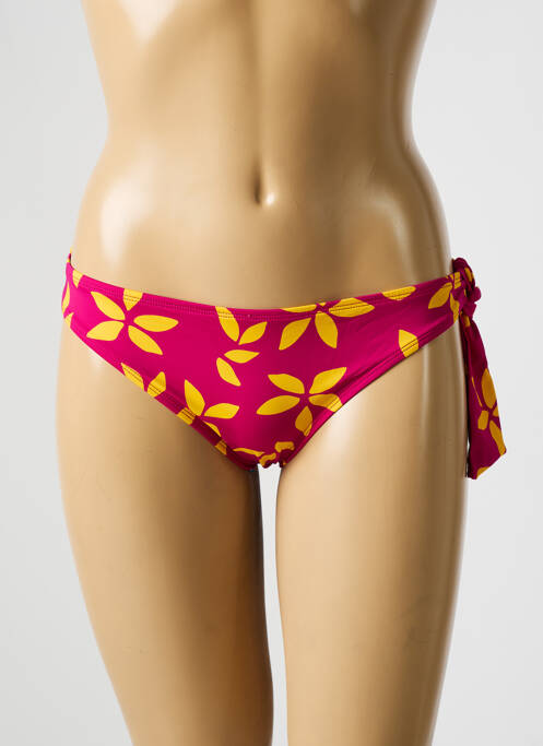 Chiloți de baie roz AUBADE femeie