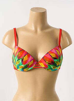 Sutien de costum de baie top sutien modelat top sutien modelat roșu ANTIGEL femeie