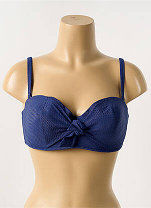 Sutien de costum de baie elasticitate top sutien modelat albastru SIMONE PERELE femeie
