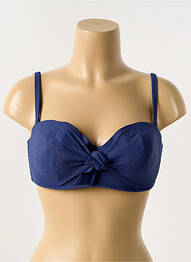 Sutien de costum de baie elasticitate top sutien modelat albastru SIMONE PERELE femme