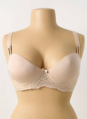 Sutien top sutien modelat top sutien modelat culoare piersică SIMONE PERELE femeie
