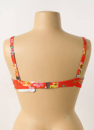 Sutien de costum de baie top sutien modelat top sutien modelat portocalie ANTIGEL femeie