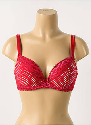 Sutien broderie top sutien modelat roșu PASSIONATA femeie