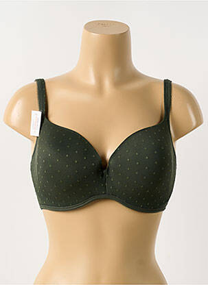 Sutien top sutien modelat top sutien modelat verde închis GEMMA femeie
