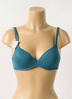 Sutien top sutien modelat top sutien modelat albastru GEMMA femeie