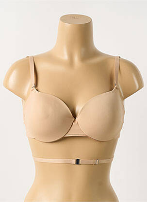 Sutien top sutien modelat top sutien modelat culoare piersică GEMMA femeie