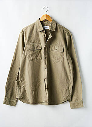 Cămașă cu mâneci lungi verde FIGARET bărbat