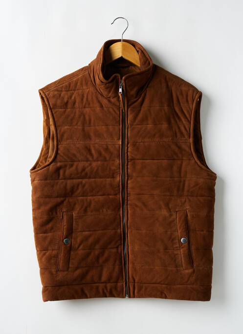 Geacă matlasată maro MANGO bărbat