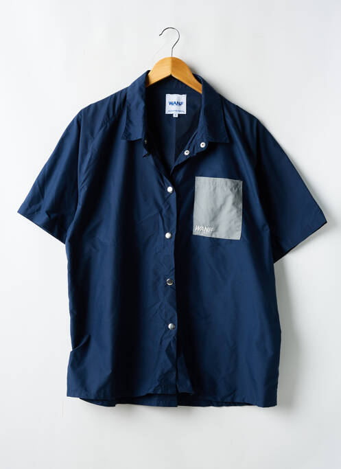 Cămașă cu mâneci scurte albastru WANF bărbat