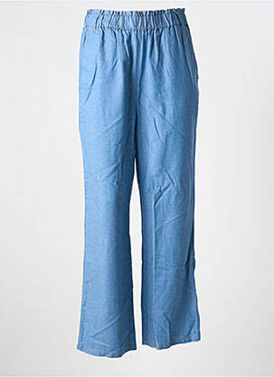 Pantalon larg albastru DIANE LAURY femeie