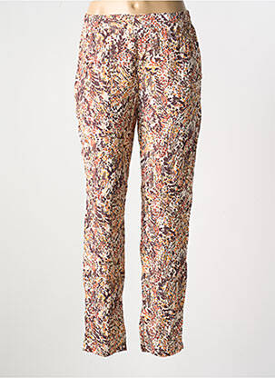 Pantalon drept maro JULIE GUERLANDE femeie