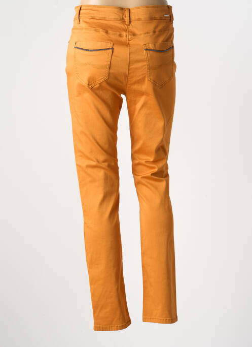 Blugi cu croială slim portocaliu DIANE LAURY femeie