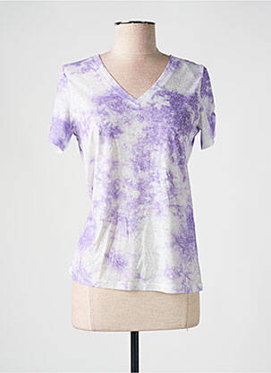 Tricou violet JULIE GUERLANDE femeie