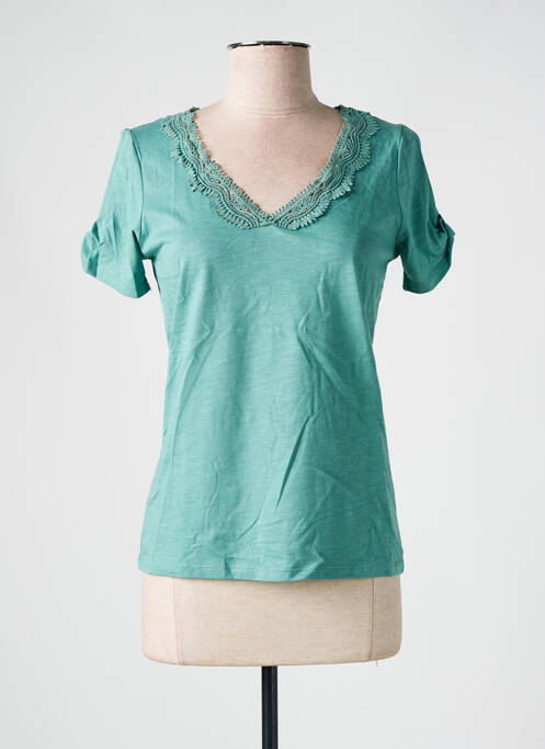 Tricou verde JULIE GUERLANDE femeie