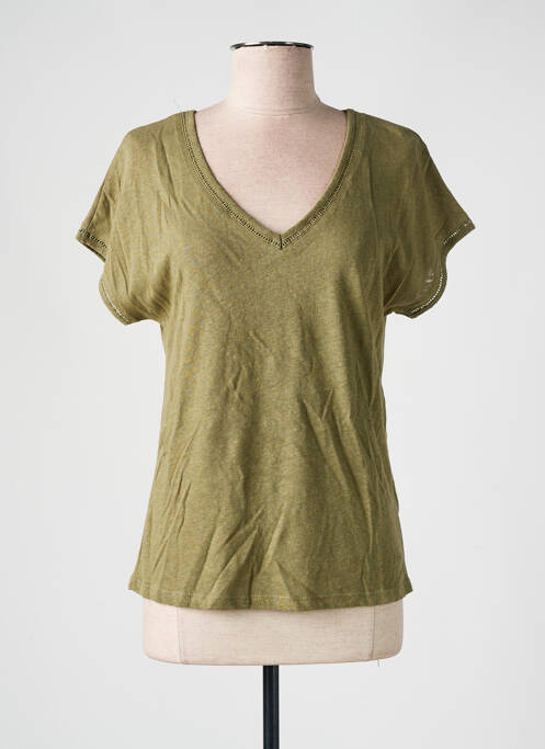 Tricou verde JULIE GUERLANDE femeie