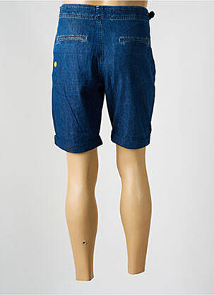 Bermudă țesătură denim talie înaltă albastru SCOTCH & SODA bărbat