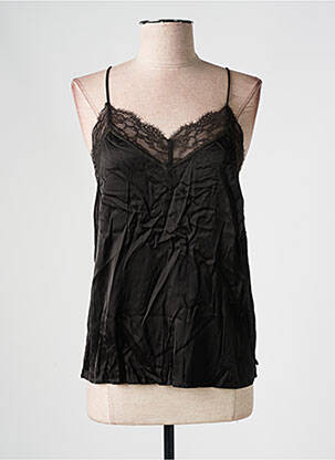 Top elasticitate bretele subțiri negru SCOTCH & SODA femeie