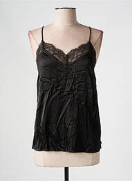 Top elasticitate bretele subțiri negru SCOTCH & SODA femme