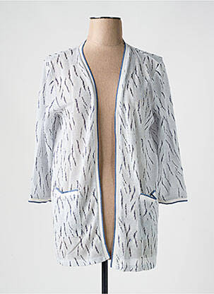 Vestă cu mâneci lungi albastru ANDAMIO femeie