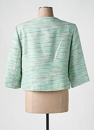 Jachete casual guler rotund verde ANDAMIO femeie