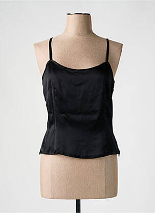 Top croială cambrată fără mâneci negru VICENTE ROMEO femme