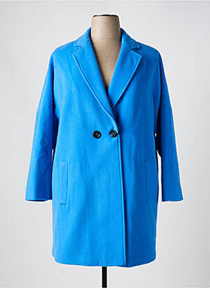 Palton lung albastru EUGEN KLEIN femeie