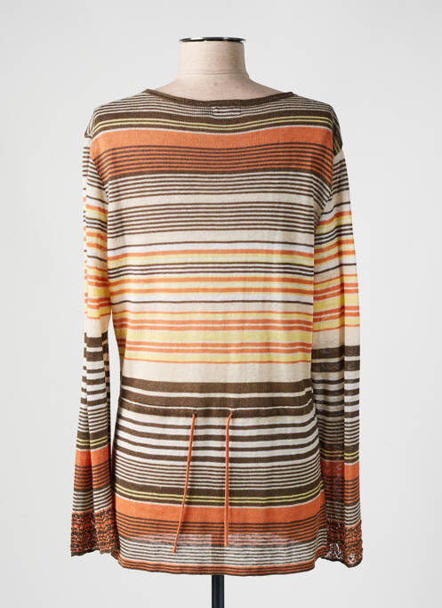 Vestă cu mâneci lungi maro DISMERO femeie