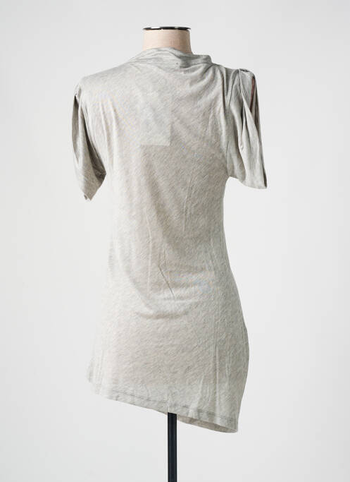 Tunică mâneci scurte gri MAX MARA femeie