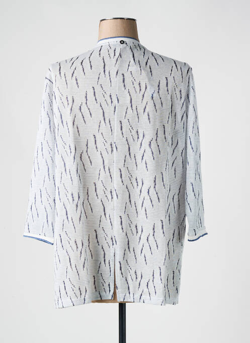 Vestă cu mâneci lungi albastru ANDAMIO femeie