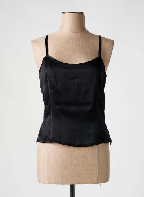 Top croială cambrată fără mâneci negru VICENTE ROMEO femme