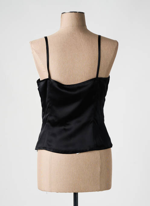 Top croială cambrată fără mâneci negru VICENTE ROMEO femme