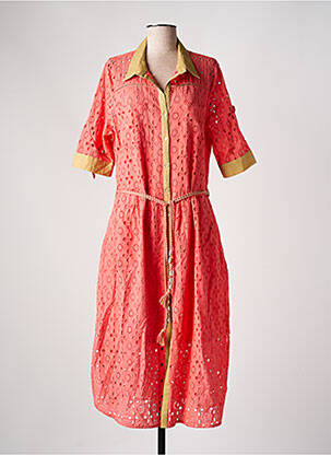 Rochie midi roz FUEGO WOMAN femeie