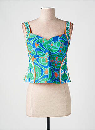 Top verde LESLIE femeie