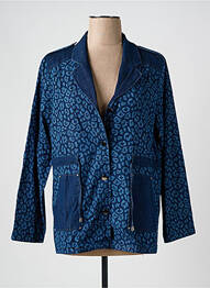 Sacou buzunare albastru ANANKE femme