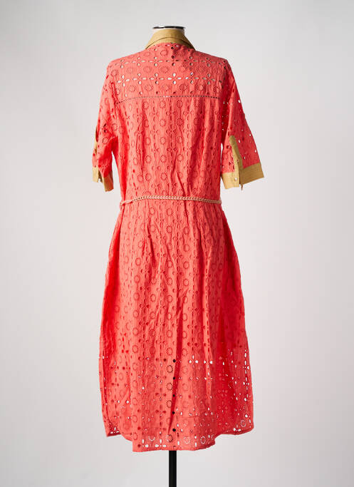 Rochie midi roz FUEGO WOMAN femeie