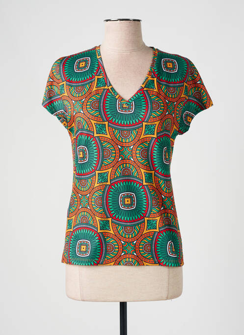 Tricou portocaliu LESLIE femeie