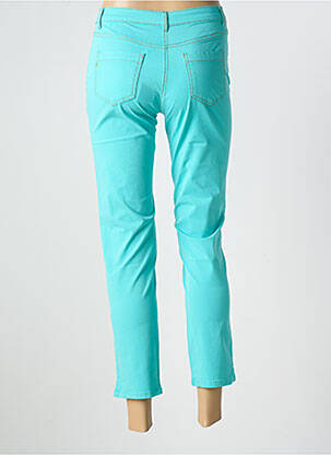 Pantalon 7/8 țesătură poplin mărime normală albastru FUEGO WOMAN femeie