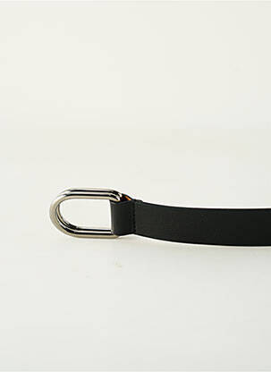 Curea efect material satinat negru BARBARA BUI femeie