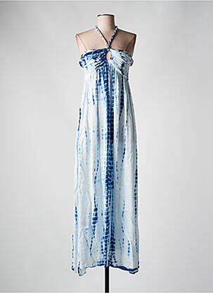 Rochie lungă albastru LA PETITE ETOILE femeie