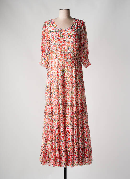 Rochie lungă portocaliu MOLLY BRACKEN femeie