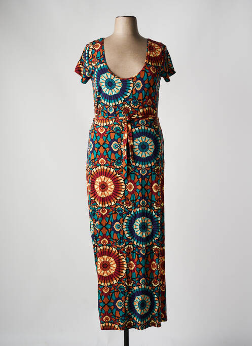 Rochie lungă maro KING LOUIE femeie