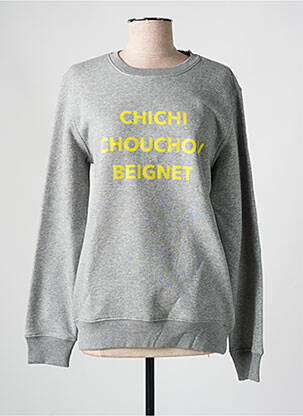 Hanorac gri MADEMOISELLE FANI femeie