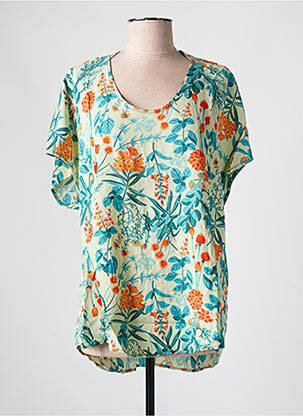 Top albastru BLUTSGESCHWISTER femeie