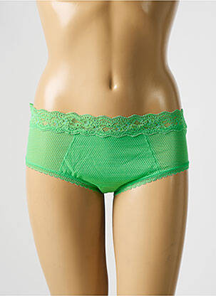 Shorty elasticitate verde PASSIONATA femeie