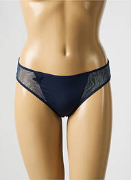 Chilot efect material satinat albastru PASSIONATA femme