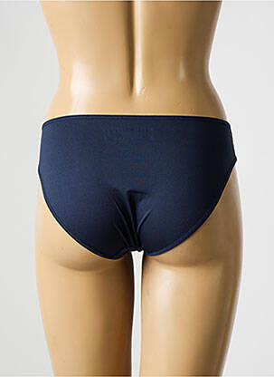 Chilot efect material satinat albastru PASSIONATA femeie